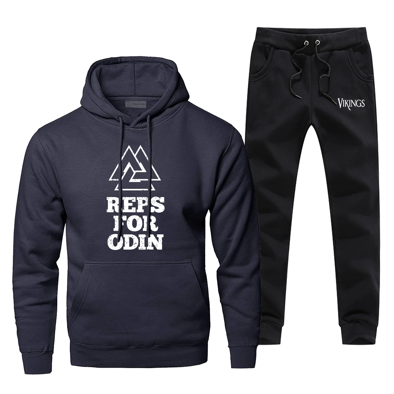 

Reps For Odin Vikings Hoodie Pants Set Gone To Valhalla Men Sweatshirt Male Hoodies Sweatshirts Mens Sets Two Piece Pant Coat