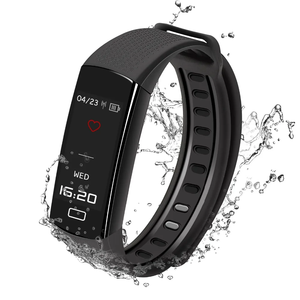 B6 Smart Bracelet Waterproof Heart Rate Monitor Men Women Smart Band Alarm Clock Sports Watch SmartWatch For Android IOS Phone (1)