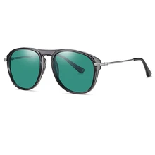 

TR90+Metal Polarized HD Sunglasses for Men Large Frame Design Sun Glasses Male Fashion Driving Eyewear Ladies Lentes De Sol