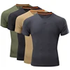 MEGE Men Tactical T Shirt  2 Pcs Army Military Short Sleeve Cool O-neck Quick-Dry gym T Shirts Male Casual Camiseta Hombre XXXXL 1