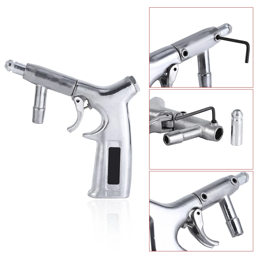 ANENG воздушный песочный пистолет Blaster Grit Shot Sandblaster комплект для пескоструйной обработки набор взрывных инструментов 1/4 дюймов 60-120PSI