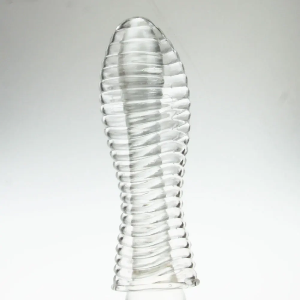 Crystal Delay Round Penis Sleeve lasting enlargement sex products Bold Clitoris delay erection aid extend sex toys for men male sex toys