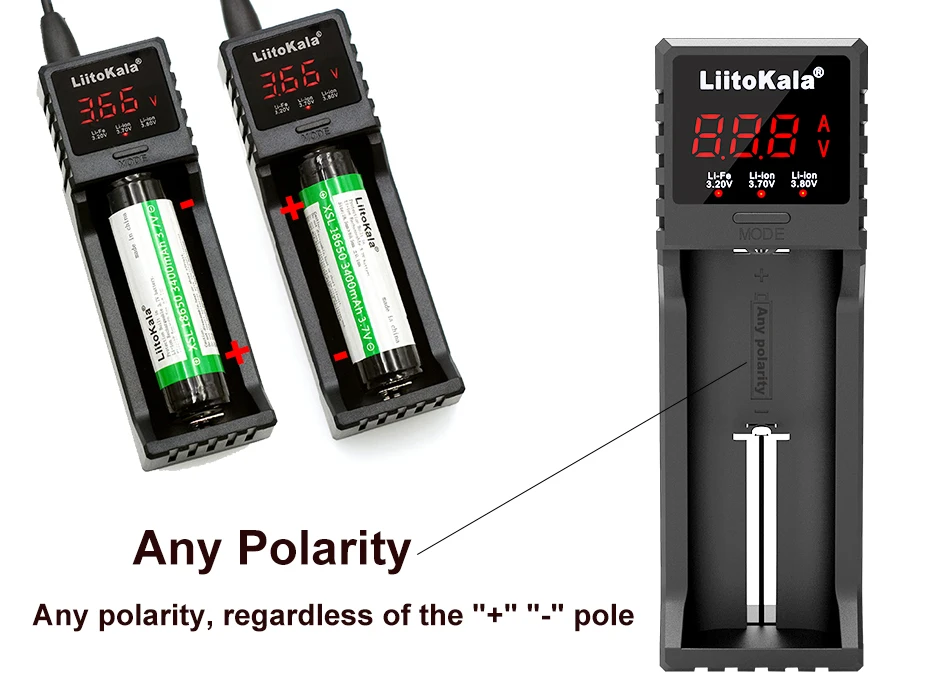Умное устройство для зарядки никель-металлогидридных аккумуляторов от компании Liitokala: Lii-500 Lii-402 100 202 S1 Батарея Зарядное устройство, Зарядка 18650 3,7 V зарядное устройство для никель-кадмиевых или никель-металл-AAA 26650 16340 18350 26500 зарядное устройство для никель-металл-гидридных и литиевых Батарея