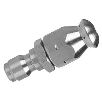 

4000 PSI Nozzle Tool Silver 1/4 inch Stainless Steel Quick Cleaning Tube Valve