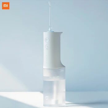 

Original Xiaomi Mijia Mi Oral Irrigator Dental Flusher High Frequency Pulsed Water Flow Voltage Stabilization 4 Gear Level 200ml