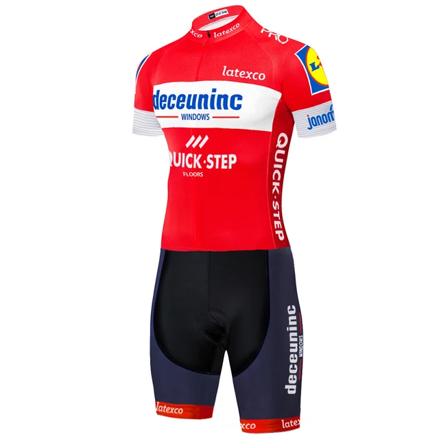2022 Team quick step cycling skinsuit Cycling Clothing triathlon Bodysuit roupa ciclismo Bike Clothing completo ciclismo estivo Cycling set 12