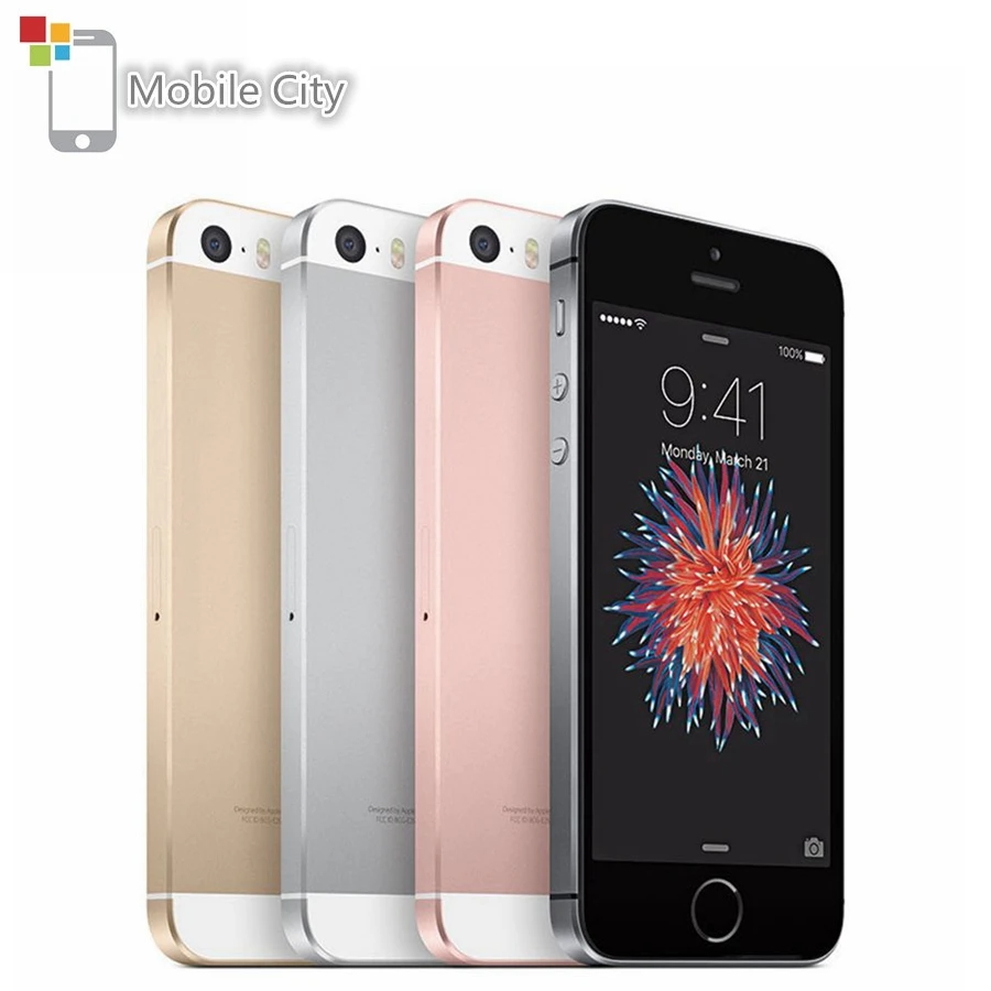 Оригинальный смартфон Apple A9 iPhone SE двухъядерный процессор 12 МП 4 дюйма IOS 2 Гб ОЗУ 16/64
