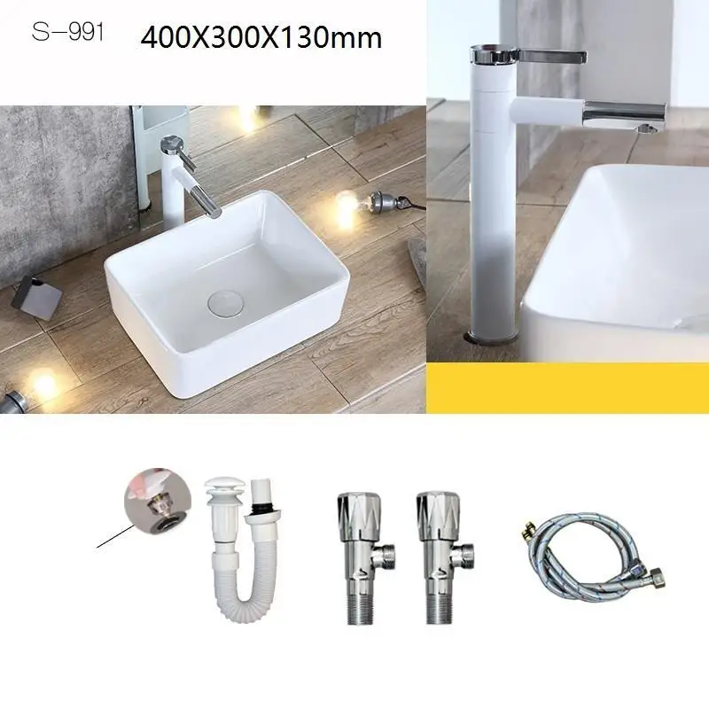 MODEL C Salle Bain Evier Sobre Encimera De Wastafel сосуд Lavandino Pia Para Fregadero умывальник Lavabo Cuba Banheiro ванная раковина - Цвет: MODEL C