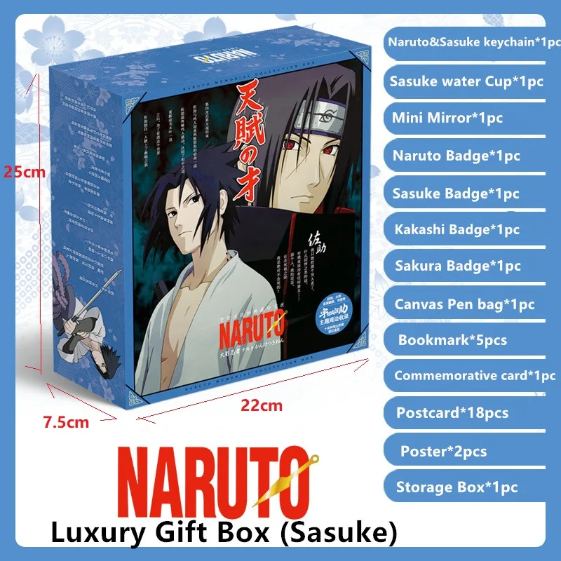 Ботинки в стиле аниме Naruto Игрушка Подарочная коробка как у героя мультфильма