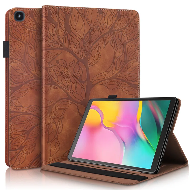 Чехол для Samsung Galaxy Tab A 10 1 2019 Sm T510 T515 чехол из искусственной кожи с откидной крышкой