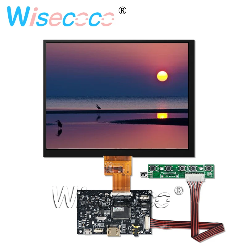 Monitor Ips de Polegadas Resolução 1024×768 Tela Lcd com Driver Lvds de 40 Pinos para Tablet