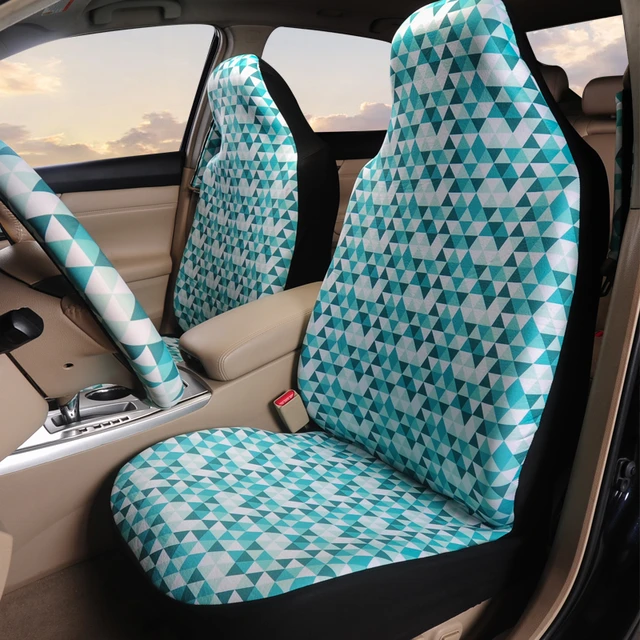 Housse de siège avant en tissu Polyester, ensemble de 2 pièces, t-shirt  Design, protection de siège de voiture, protection universelle pour sièges  de voiture - AliExpress