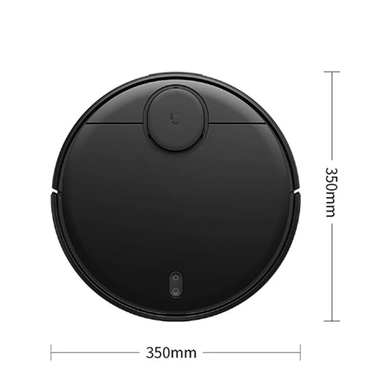 [ Новинка] Mijia черный 2 в 1 робот пылесос Швабра 2100pa Wifi LDS Лазерная навигация умный планируемый чистый с приложением Mi