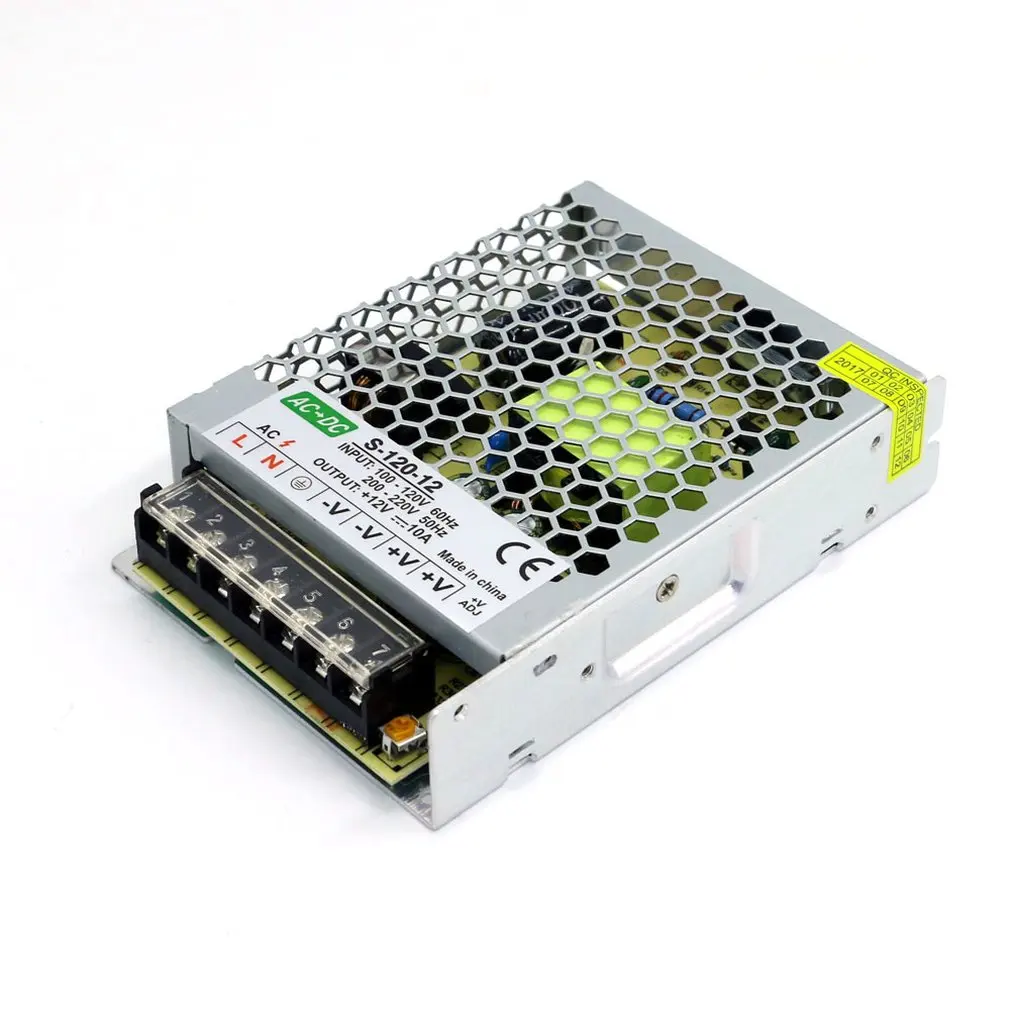 Небольшой объем 3 см и высоком Питание трансформатор AC/Dc 12V 5A 120W 150W 350W 360W