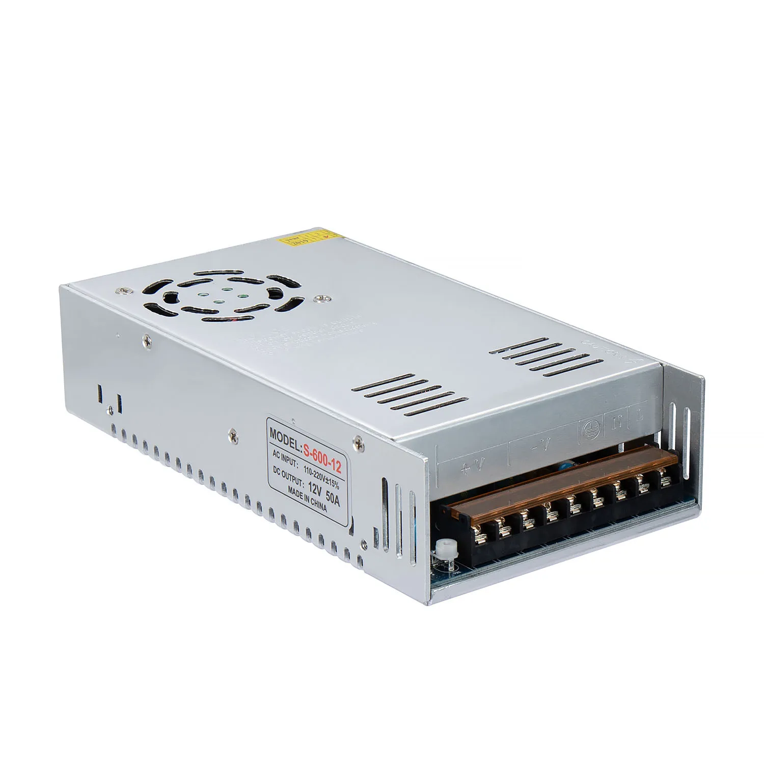 12V 50A 600W Переключатель Питание драйвер переключения для Светодиодные ленты светильник Дисплей 110/220V с самым лучшим качеством