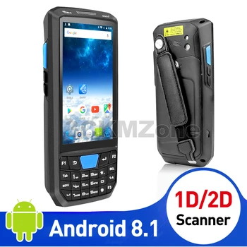 

Pda Android Barcode Scanner Wireless mobile phone handheld data terminal wifi barcode reader 1D laser 2D QR scannner Wifi GPAS