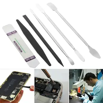 

3pcs/6pcs Portable Plastic Carbon Steel Prying Bar Metal Disassembly Rods Repair Hand Tools