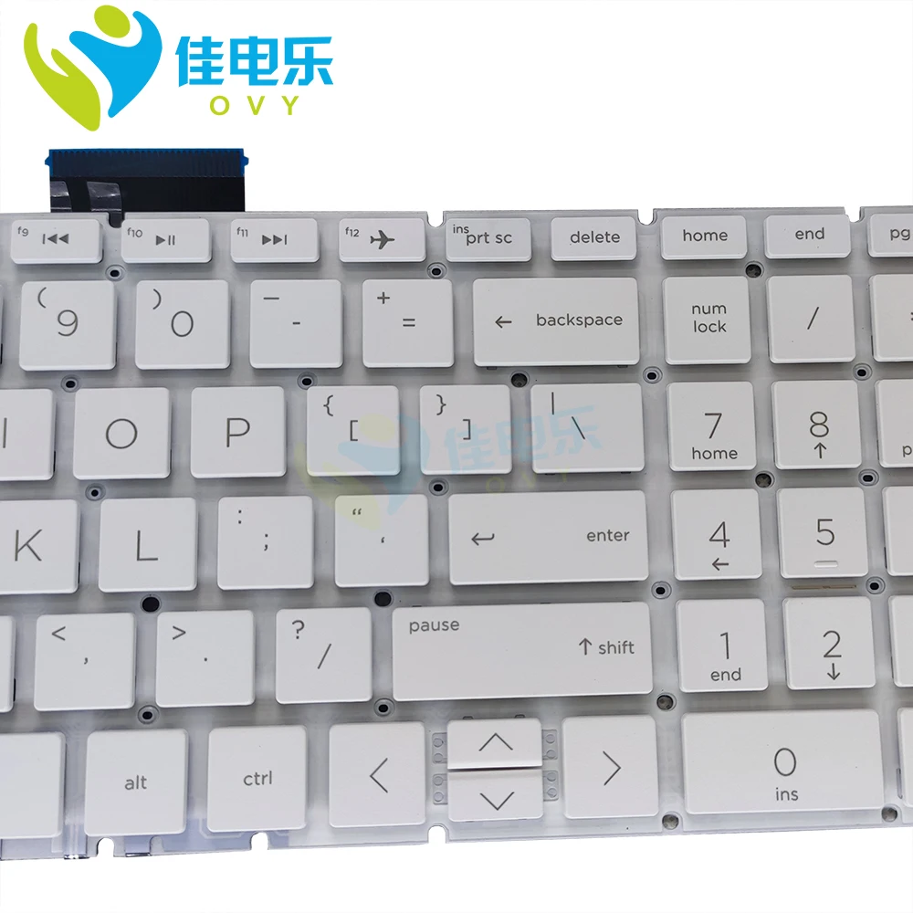 Teclado Retroiluminado para hp Envy X360 15 bs 15t-bs 15-bp 17 ak ar 17-bs 250 256 g6 Teclado para Notebook Original Teclado de substituição - Imagem 2