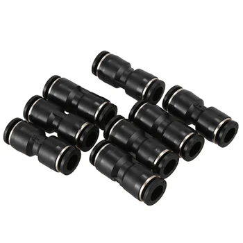 

8 pieces straight tube pneumatic quick connector accessories for 8mm tube