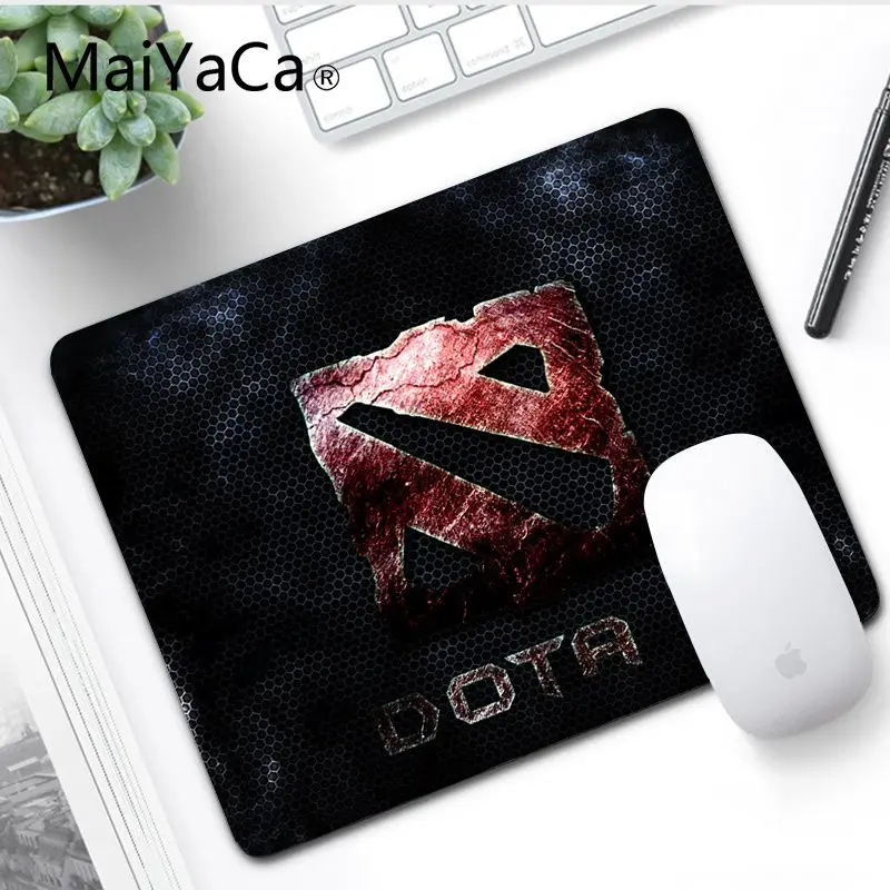  MaiYaCa Personalized Cool Fashion Game Dota 2 Logo Games Durable Rubber Mouse Mat Pad Large Lockedg