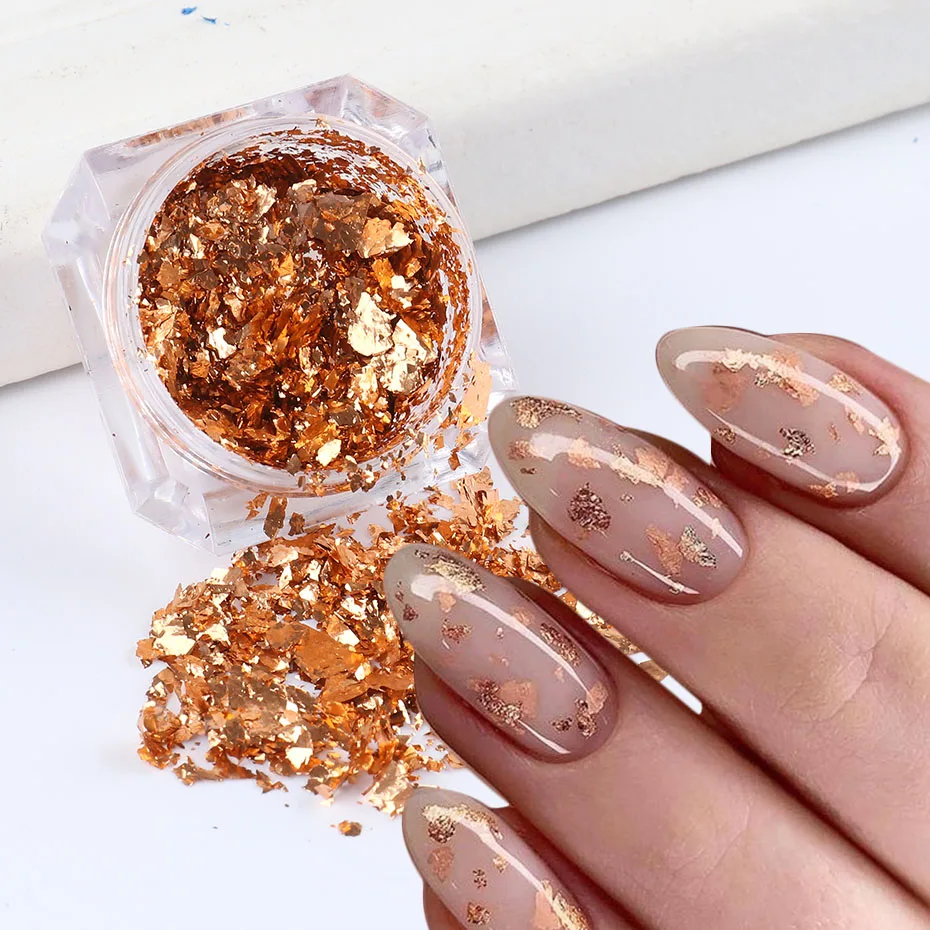 Holographic Glitter Nail Art Foils FBCB01-08