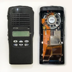 Kit de boîtier de remplacement pour talkie walkie, pour MOTOROLA HT1250 Radio avec haut parleur et micro LCD 