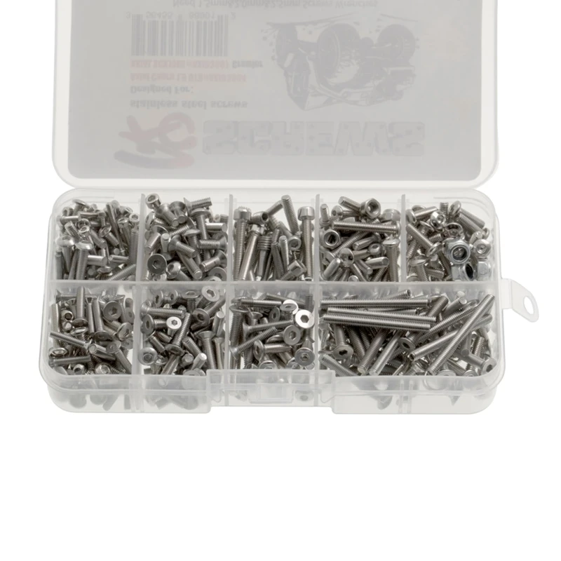 

Stainless Steel Screws Kit for Axial Capra 1.9 UTB#AXI03004 RC Rock Crawler Car