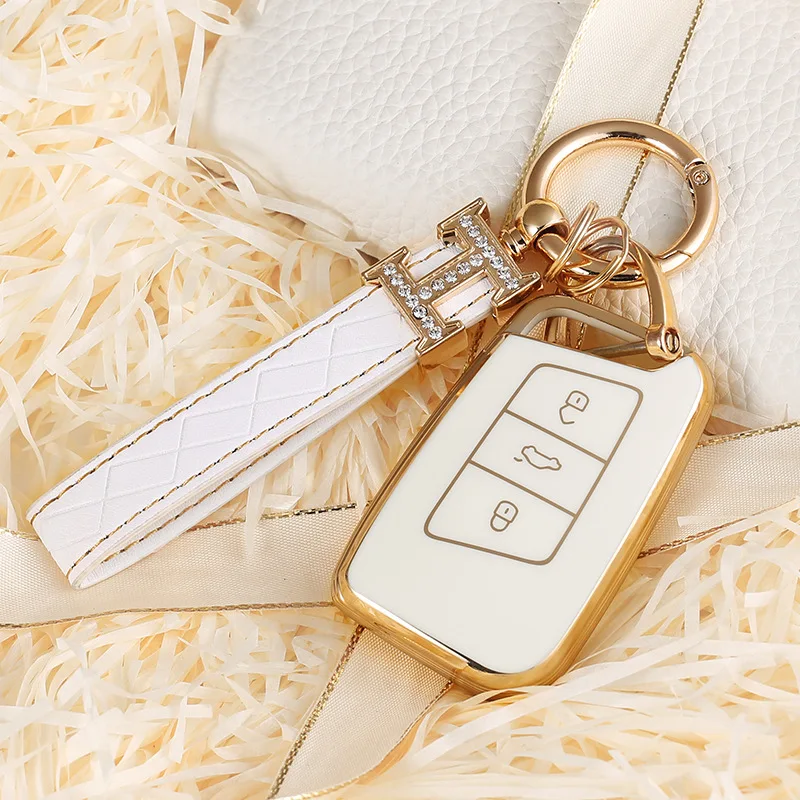 Cover chiate/telecomando per Volkswagen Polo Golf 7 VW Magotan Passat B8 per Skoda Superb A7 accessori Auto - H3030cbfad50348a3a8844c1c93528fa1e