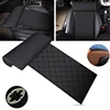 Automobile Seat Leather Leg Pad Support Extension Mat Soft Foot Support Leg Leather Cushion Knee Pad Memory Universal Black ► Photo 2/6