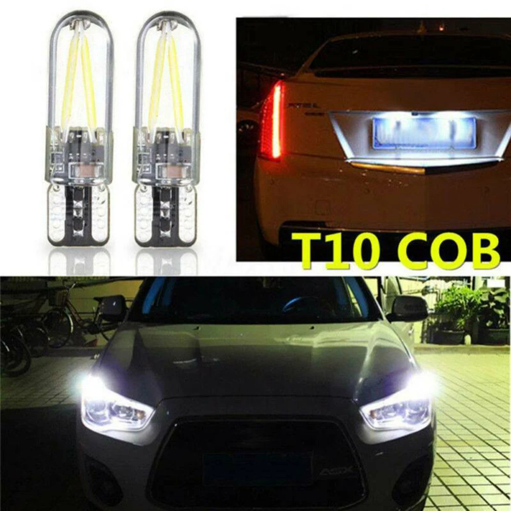 10Pcs License Plate Light White 2W Set Replacement Accessories Car Auto | Автомобильные фары