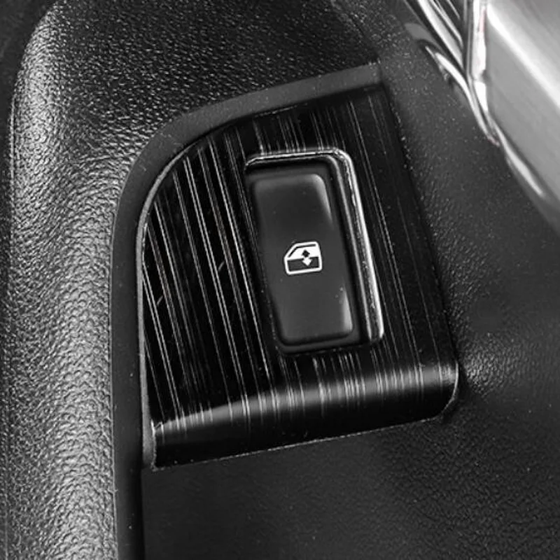 Tonlinker интерьер окна чехол для пульта наклейка для SKODA OCTAVIA/RS-19 Автомобиль Стайлинг 8 шт. крышка из нержавеющей стали наклейки