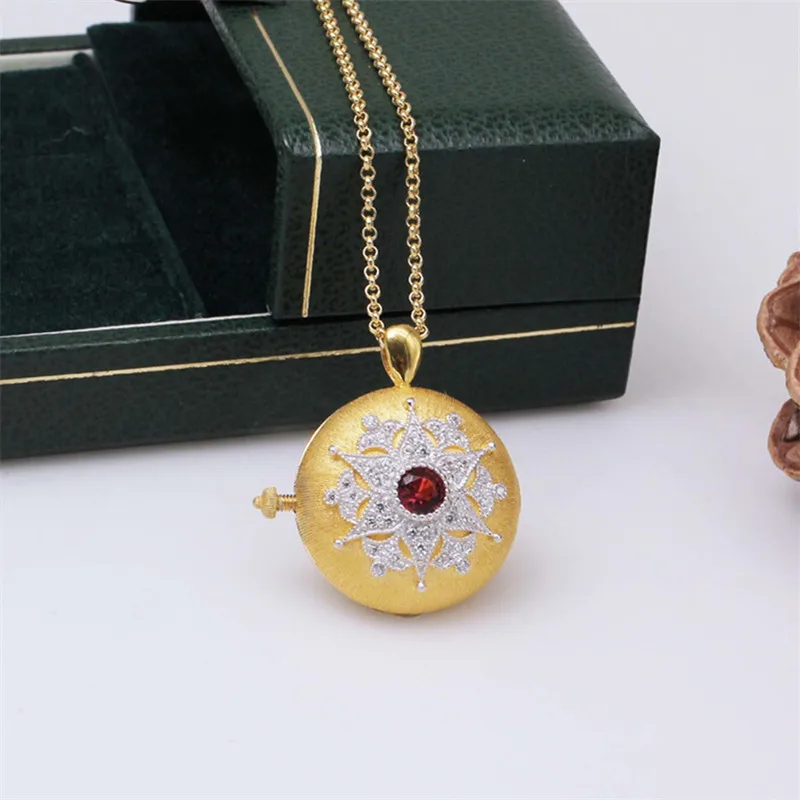 

CMajor 925 Sterling Silver Two-tone Can Open and Put Photos Necklace Sterling Silver Fine Jewelry Valentine's Day Gift for Women