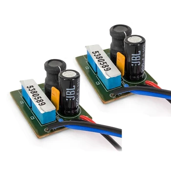 

2PCS 2 Way 60W Speaker Treble Bass Frequency Divider Home Theater Hifi Stereo DIY Audio Crossover Filters