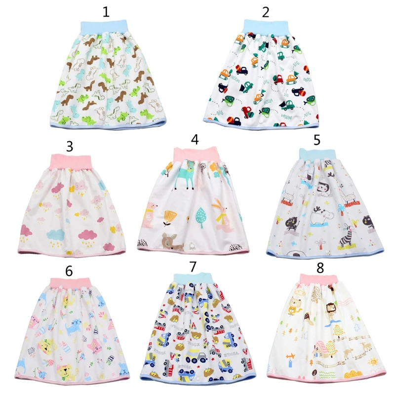 Diaper Under Skirt