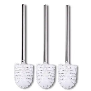 

HOT-3 Pack Toilet spare brush brush head white stainless steel toilet brush spare toilet brush toilet brushes