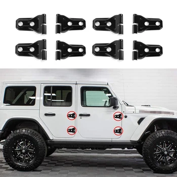 

Door Hinge Cover Protector Trim Kit for 2018-2019 Jeep Wrangler JL & Unlimited Car Accessories