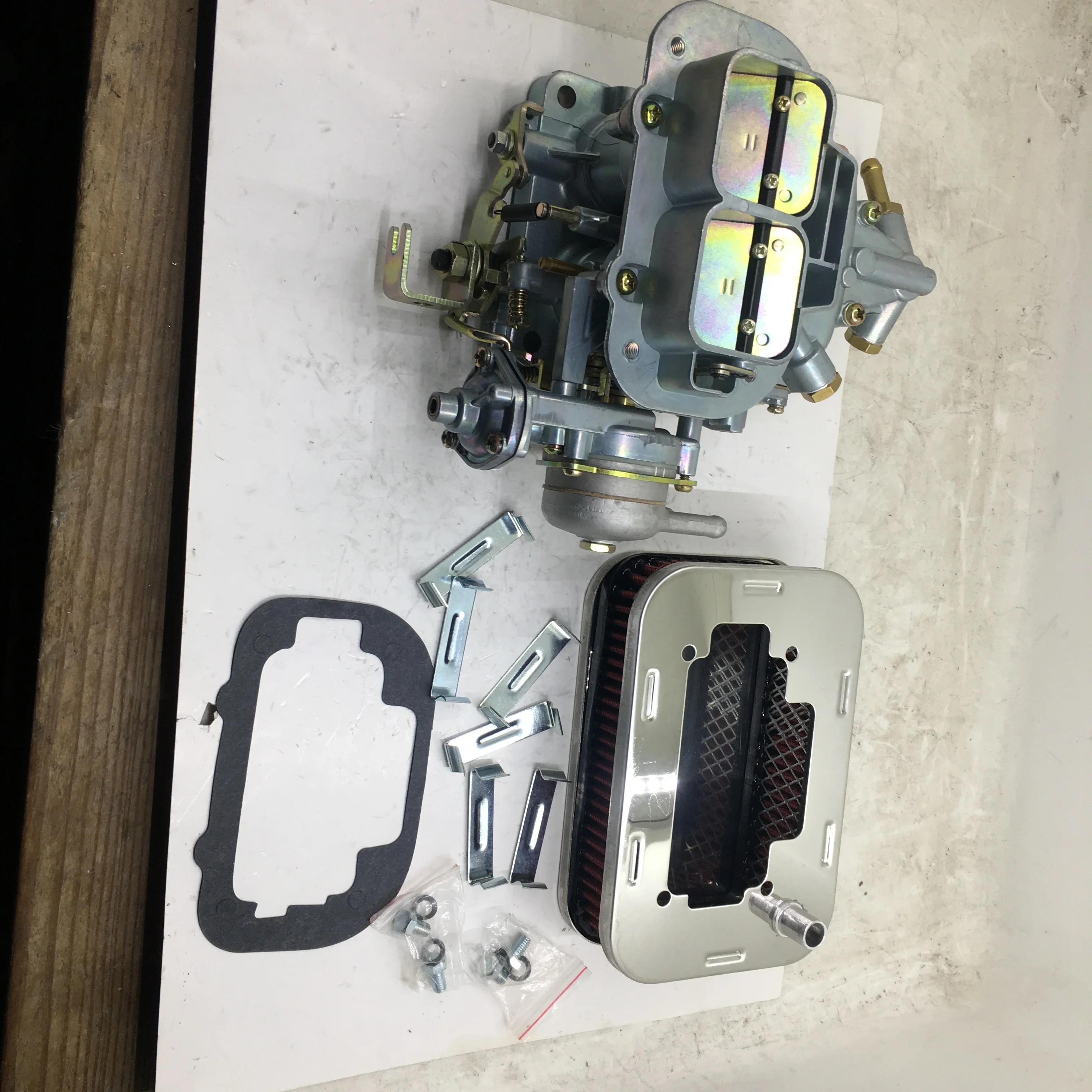 

SherryBerg fajs carb for Weber 32/36 DGAV Carburetor Conversion Kit Water Choke 2 BARREL + air filter for FIAT RENAULT FORD GM