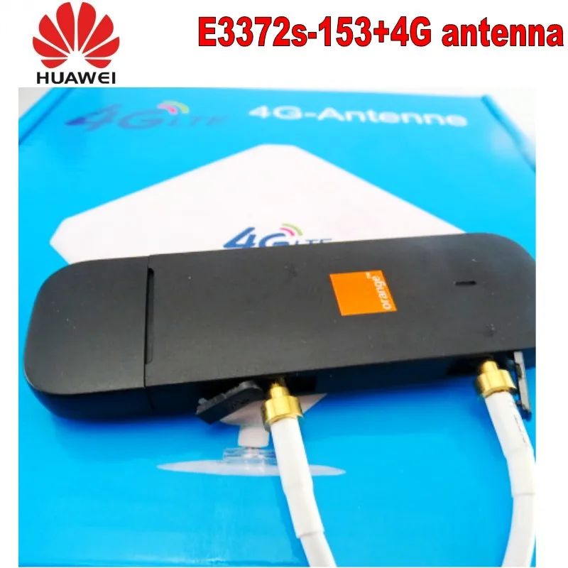 Разблокированный USB ключ Huawei e3372s 153 4G LTE 100 шт. накопитель карта передачи данных
