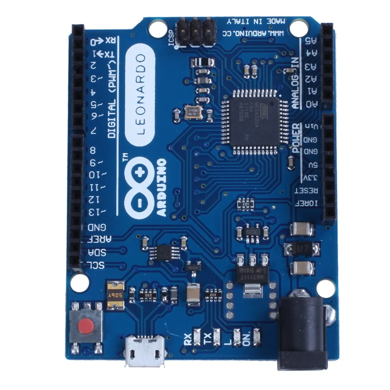 1 х Синяя плата CCL Leonardo R3 Pro Micro ATmega32U4+ Бесплатный usb-кабель