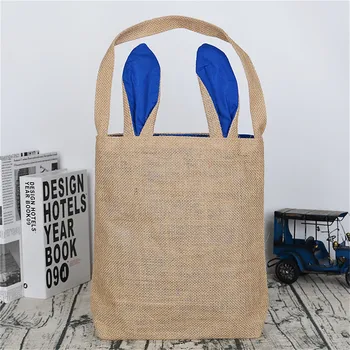 

Shopping Carrying Bag Party Decoration Rabbit Ears Gift Bags Easter Gift Bunny Dual Layer Eggs Easter Gifts 1Pc Mini Gift