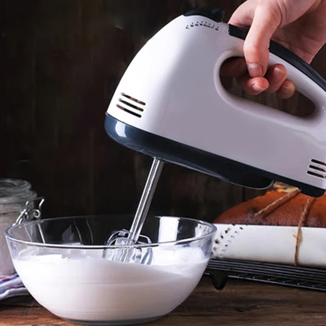 Electric Egg Beater Automatic Hand Mixer Blender 7 Gear Baking