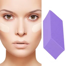 1 шт губка для макияжа параллелограмма формы пуховка губка для макияжа Губка для лица Жидкая основа для макияжа Косметическая пуховка Косметическая косметика