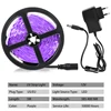 DC 12V UV LED Light Strip Flexible 385-400nm Black Light 2835 SMD 5M 10M 15M Diode Tape Lamp for Cloakroom DJ Fluorescence Party ► Photo 3/6