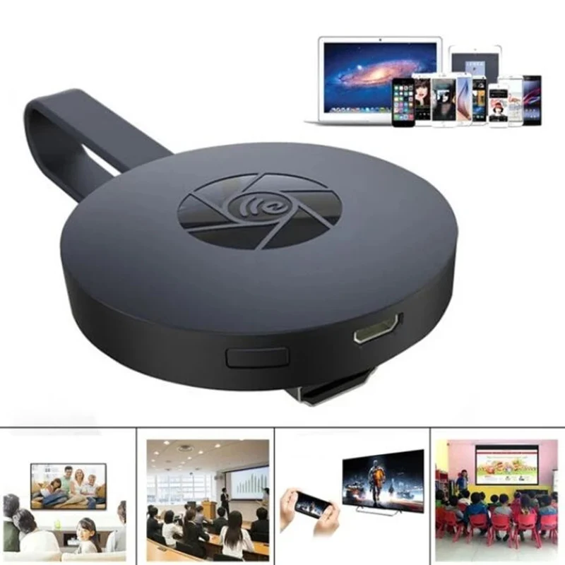 Wi-Fi ТВ-Стик для дисплея Mira 1080P Anycast HDMI-совместимый ТВ-ключ Miracast Android зеркальный