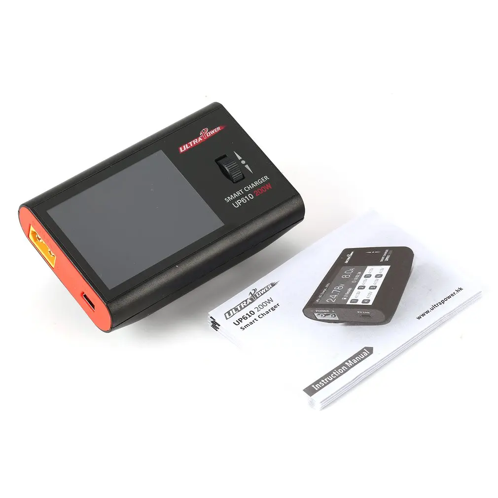 

Ultra Power UP610 200W Pocket Smart Charger for RC AIRPLANE Quadcopter Car 1-6S Lipo Battery 1-16S NiCd/ NiMH Battery Charger