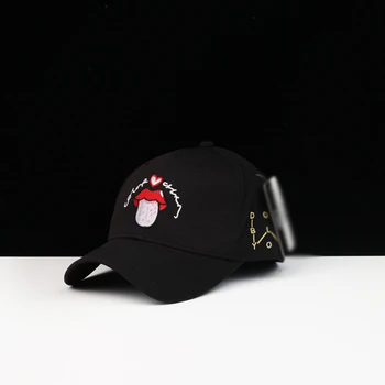 

Embroidered alphabet baseball cap spring and summer tide men and women outdoor sunshade cap
