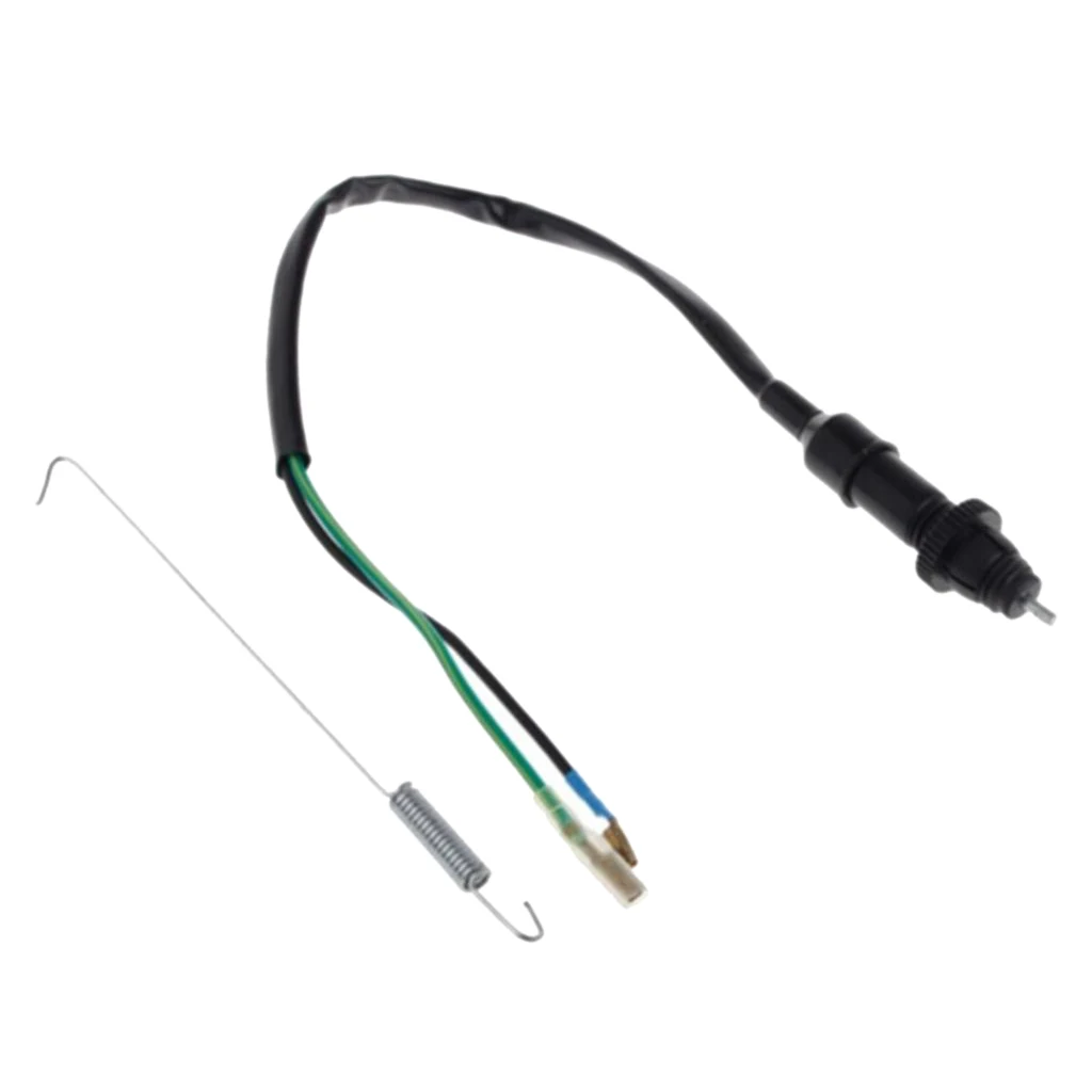 1 Set Motorbike Rear Brake Light Switch Wire Spring Kit for Dirt Bike ATV
