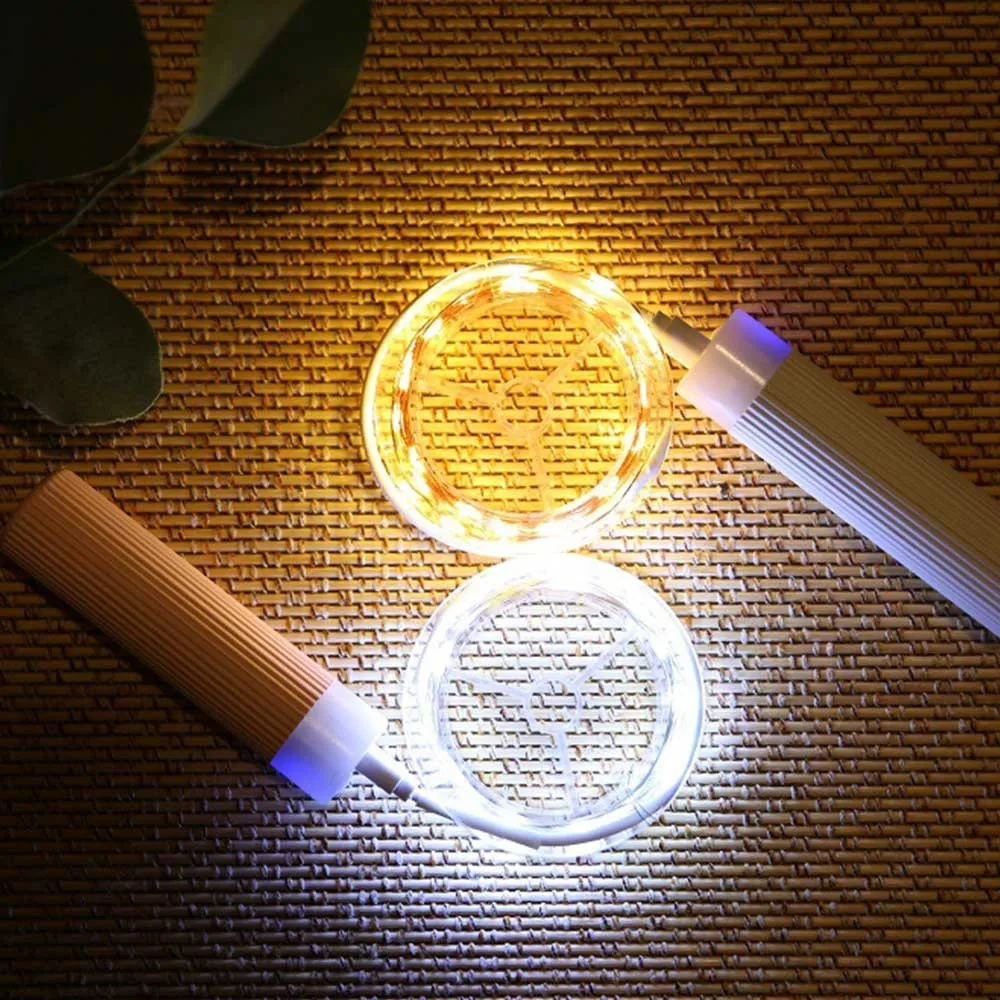 Rechargeable Led Fairy String Light Waterproof Copper Wire Firefly Rechargeable Led Fairy String Light