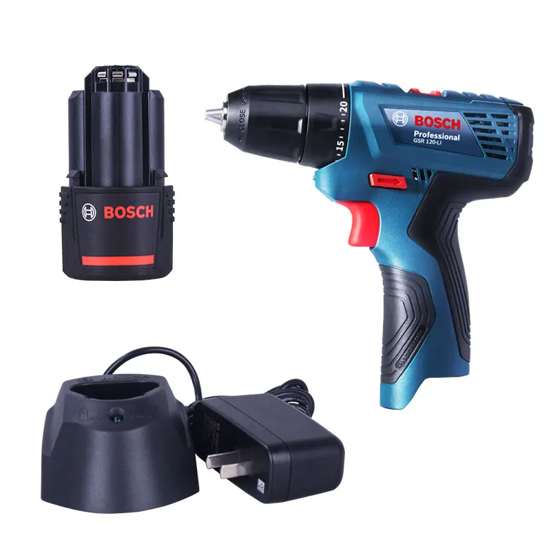 Bosch GSR 120 Li литиевая электрическая дрель 12В отвертка шуруповерт регулировка