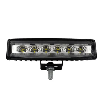 

Off-road LED Work Lights Spotlight Strobe Lamp 6 inch 9-31V 6000K White UV-resistant